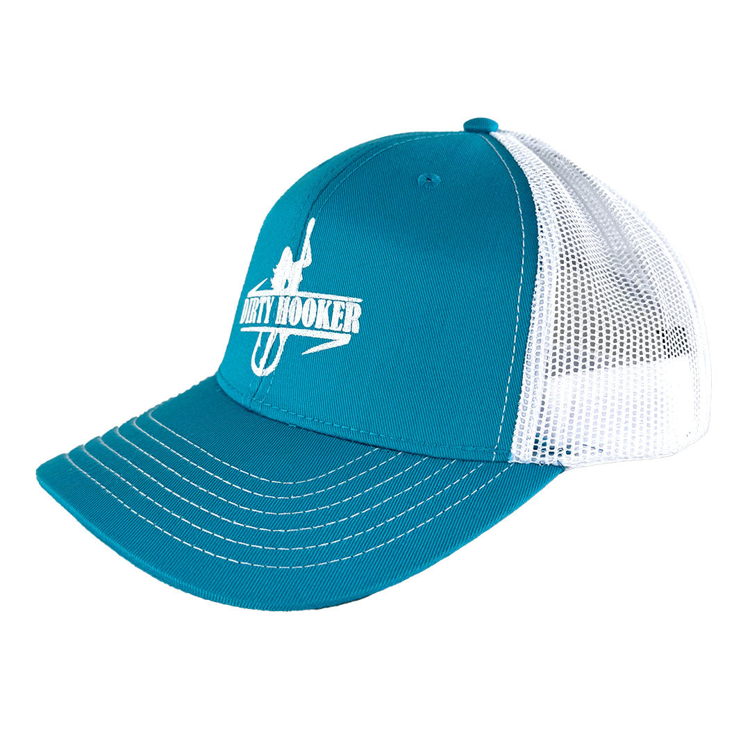 Dirty Hooker White Hooked Hats